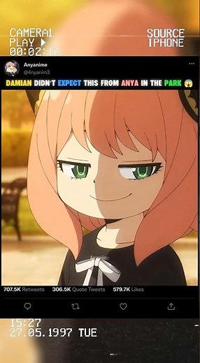 Damian meets Anya at the park 😱 💕 #spyxfamily #anime #anyaforger #animeedit