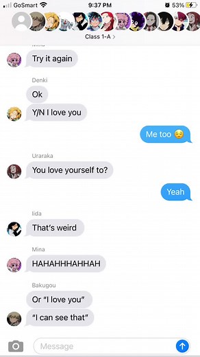 I can’t 😂 #fypシ #foryoupage #mha #bnha #weeb #anime #bnhatextingstory #textingstory #texts #animetiktok