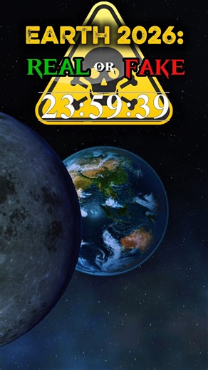 Earth 2026: Real or Fake? 😱🌍 #shorts #space #2026