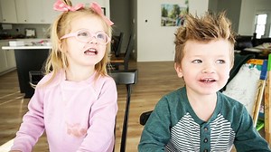 1.8M views · 11K reactions | Parents Interview 4 Year Old Son (and 2 Year Old Daughter) 藍藍藍 Was not expecting the potty training answer!!! Find our food blog for all our favorite recipes, just search for THEDASHLEYSKITCHEN! We have a podcast...actually we have two of them. BIG LITTLE LIFE WITH THE DASHLEYS, and TAKING SIDES WITH THE DASHLEYS Follow The Dashleys for MORE! | The Dashleys | Facebook