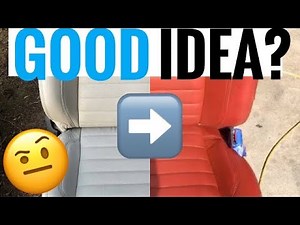 The TRUTH | Is It a Good Idea To Dye Your Leather Car Seats?