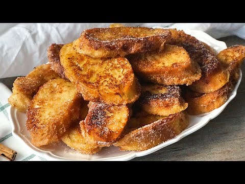 Torrijas. Receta paso a paso.