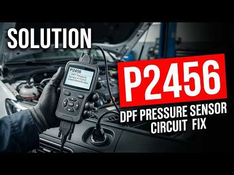 How To Fix P2456 Obd Ii Error Code - Dpf Pressure Sensor A Circuit