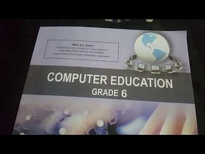 COMPUTER | CLASS SIX 6 | LECTURE 1-1 WEEK 1 | ICT FUNDAMENTALS | NATIONAL BOOK FOUNDATION SYLLABUS