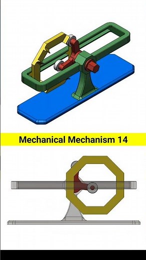 ✅Double Roller Slider Mechanism 📌 | Mechanical Engineering