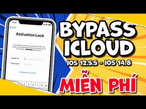 Bypass icloud miễn phí trực tiếp trên Windows | iOS 12.5.5 - iOS 14.8 | Fix tắt nguồn