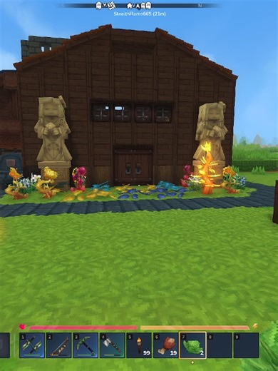 The sirens going WEE OH WEE OH WEE #HYTALE
