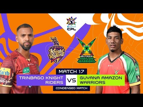 Condensed Match | Trinbago Knight Riders vs Guyana Amazon Warriors | CPL 2025