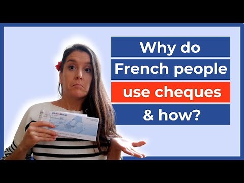 How to use a French cheque // And fill it out correcty to avoid scams in France (5/30)