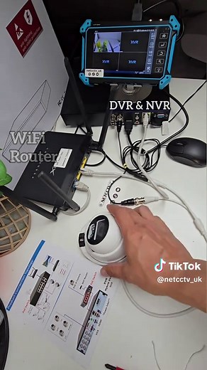 Easy Hybrid DVR/NVR/XVR Setup with PoE Switch