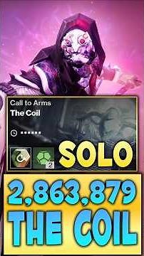 Prismatic Hunter Meta Build DOMINATES Solo The Coil 2,863,879 Score! Destiny 2 Call to Arms.