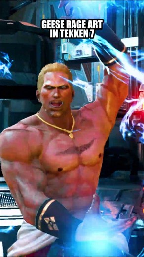GEESE RAGE ART IN TEKKEN 7 #tekken7 #geese