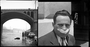 LAPD Crime Scene Photos from the Mid-1900s