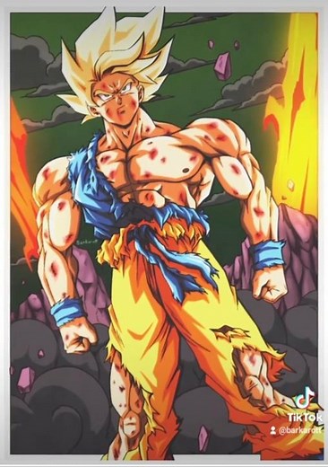 Namek goku drawing process #goku