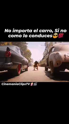 206K views · 8.7K reactions | Lo Que Importa Es Quien Lo Conduce #acciónpura #cinelatino #RapidosYFuriosos #CinemaniaClipsTV #carreras #carros #cuba #acción | Cinemania Clips TV | Facebook