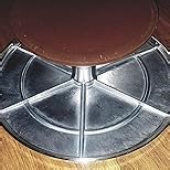 Cake Turntable, Ohuhu Aluminium 12'' Cake Decorating Kit Supplies Rotating Stand Revolving Spinner with 2 Icing Spatula 3 Comb Smoother Christmas Gifts