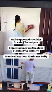 66 reactions · 11 shares | Wall-Supported Shoulder Opening Techniques...