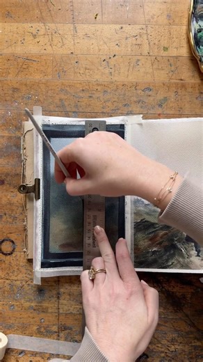 How To Paint a Window Scene