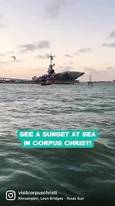 Sail away on the Corpus Christi Bay aboard the Japonica, a 50-foot open air touring boat docked at Harrison's Landing 🌊 #GulfCoastCapital #corpuschristi #travel | Visit Corpus Christi
