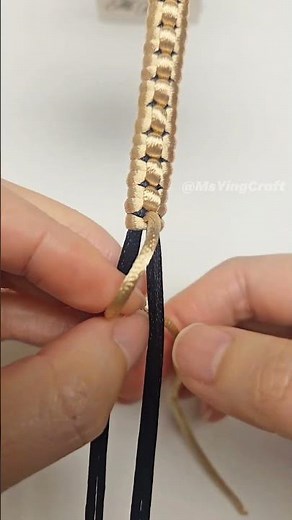 How to Tie Bowknot260428 Quick Macrame Tutorial #knot #diy#handmade #macrame