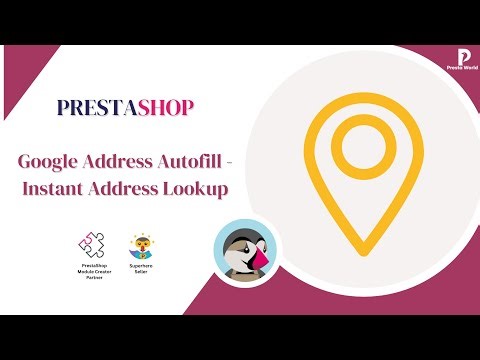 Google Address Autofill - Instant Address Lookup - PrestaShop Module