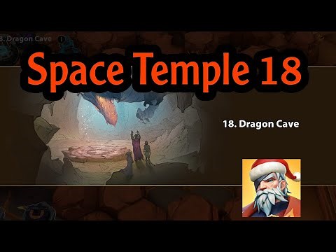 infinite magicraid space temple level 18(Dragon Cave)