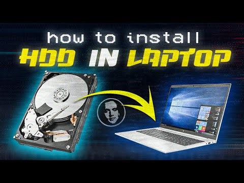 How to install HDD in Laptop