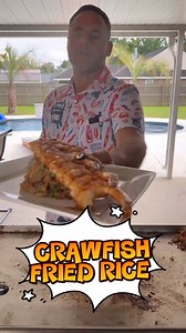 40K views · 850 reactions |  Crawfish Fried Rice with Blackened...