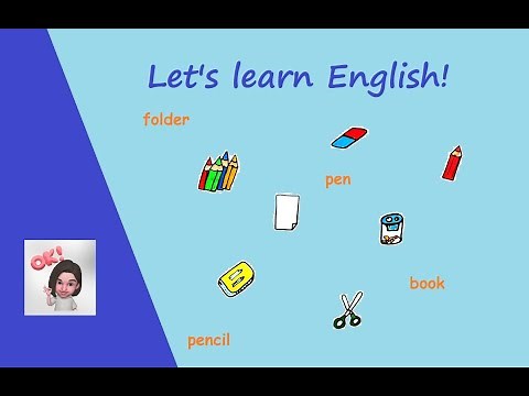 Englisch 3./4. Klasse - school things