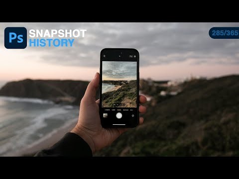 Snapshot History in Photoshop