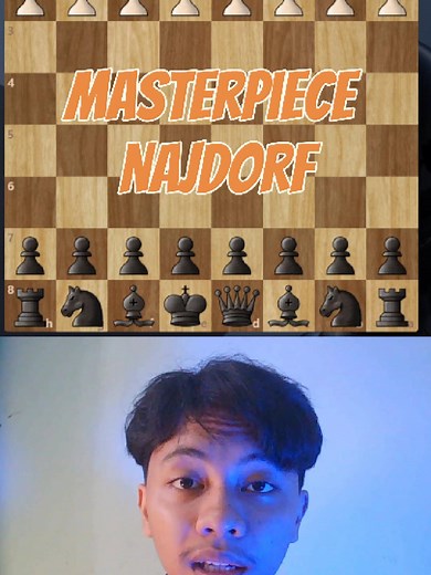 MASTERPIECE NAJDORF | AKURASI 99,9% | 5 BRILLIANT #baraachess #catur #chess #najdorf