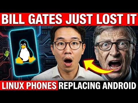 Bill Gates Just LOST IT as Linux Phones Are Replacing Android… And Google Should Be Worried