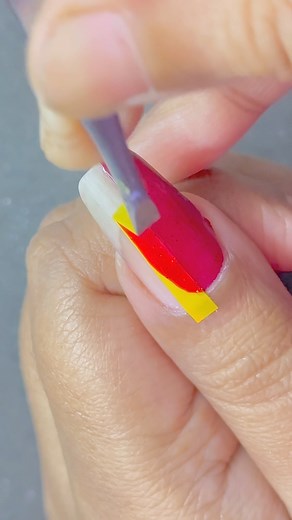 No Tools nail art design #nailarttutorial #nails #tipsntricks #nailartdesigns #nailartideas #diy