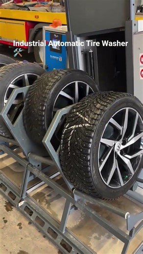 Industrial Automatic Tire Washer 🛠️