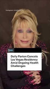 Dolly Parton shares an update on her health, confirming she is canceling her Vegas residency.