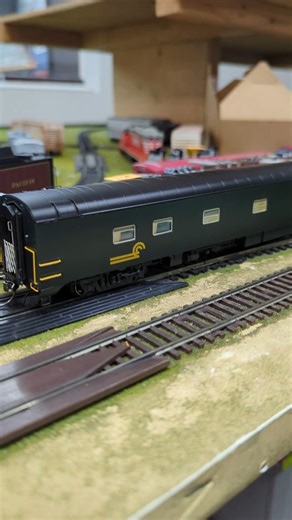 The production models of the 10-5 sleepers have just come in and you can tell... Jason is excited. These are arriving in stores in about 2 months! Get yours before they are sold out! https://bit.ly/3UXSneU | Rapido Trains Inc.
