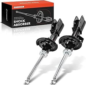 A-Premium Front Pair (2) Strut Assembly Compatible with Chevrolet Equinox 2007-2017, Captiva Sport 2012-2015 & GMC Terrain 2010-2017 & Pontiac Torrent 2007-2009 & Saturn Vue 2008-2010, XL-7 2007-2009