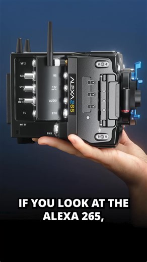 1.6K views · 26 reactions | The ARRI ALEXA 265 has entered the chat packing 65mm into a small form factor. Learn more here: https://www.cined.com/arri-alexa-265-announced-a-small-and-lightweight-65mm-camera/ | CineD | Facebook