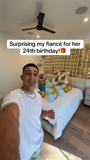 Can’t believe she cried🥺 #fyp #couple #surprise | Isaac & Andrea