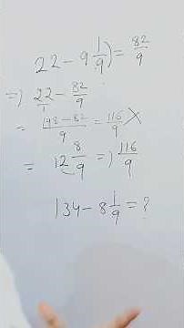 ..Fraction Subtraction Simplified | Easy Method for Exams