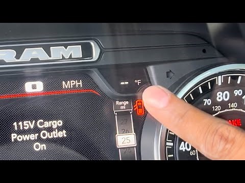 Dodge Ram outside temperature sensor location