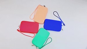 Cheap Coin Purse Silicone Wallet Coin Purse Women's Coin Purse With Zipper