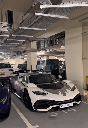 Exploring the AMG One Track Mode in Dubai