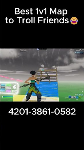Best 1v1 Map To Troll Your Friends #Troll #stealabrainrot #fortnitemap