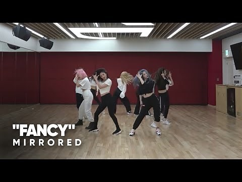TWICE - FANCY DANCE PRACTICE (MIRRORED)