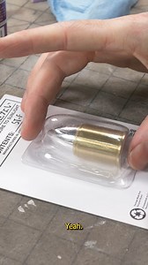 I couldn't resist making the package! I've always loved the ammo crate in the Hellboy 2004 movie, so when I made metal prop bullets I started getting ideas... Here's the full build video with how I made the round: https://youtu.be/Cgb30g4xumc Here's a FREE download link to the backing pattern I made: https://www.punishedprops.com/wp-content/uploads/2021/01/samaritan_bullet_vectors.zip | Punished Props Academy