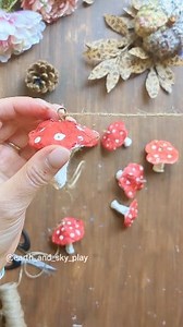 Made out of toilet paper and water! 🍄 I had been wanting to test this since making our paper gift labels the other year & I'm very excited to share them and a little bit more about the process and what we learned! You will need about 5 sheets of toilet paper for the stem. Fold it as shown and shape it as you like 🍄 For the cap you need a little extra, so go for about 8-10 sheets and fold as shown but then mould the edges underneath to form a more circular top. Leave these to dry for a day or t