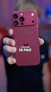 L’iPhone 18 Pro a fuité 📲 #shortswithzita