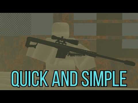 [FULL GUIDE] How to get the M82 Barrett | Foresto (Roblox)