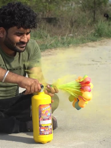 Experimenting with Colorful Balloons: The Holy Cylinder